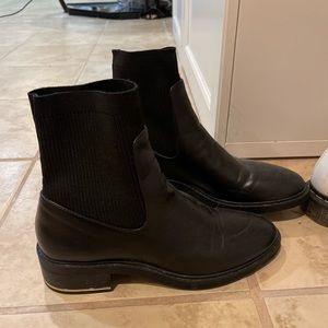 ZARA leather boots